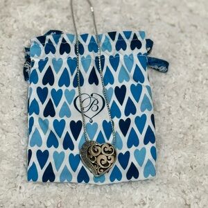 Silver Heart Pendant Necklace